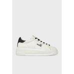 Love Moschino Logolu Deri Sneaker Ayakkabı Bayan Ayakkabı JA15315G0NIA110A - Beyaz