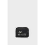 Love Moschino Logolu Fermuarlı Cüzdan Bayan Cüzdan JC5613PP1NKD000B - Siyah