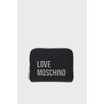Love Moschino Logolu Fermuarlı Cüzdan Bayan Cüzdan JC5613PP1OKD000B - Siyah