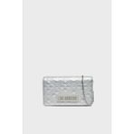 Love Moschino Parlak Kapitoneli Zincir Askılı Çanta Bayan Çanta JC4079PP1MLA196B - Gümüş