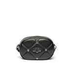 Love Moschino Siyah PU Çanta + Çıtçıt C. Tüfek, Siyah, One Size