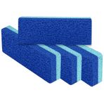 LOVE PUMICE Ayaklar için Doğal Pomza Taşı - Ultimate 2'si 1 Arada Scrubber ve Ayaklar için Profesyonel Peeling Kaya Eller Vücut Bakımı - Ölü Cilt ve Nasır Temizleme için Ayak Taşı (Mavi)