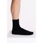 Love Rain Fashion Comfort Seri 4'lü Erkek Bambu Organik Şeker Çorabı - 01-Siyah - 39 - 42