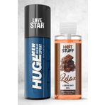 Love Star Geciktiricili Premium Avrupa'dan İthal Sprey ve 30ml Çikolatalı Kayganalştırıcı Jel