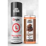 Love Star Pluss Geciktiricili Sprey Avrupa'dan İthal ve 30ml Çikolatalı Kayganlaştırıcı Jel
