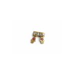 Lovecharm Nazar Boncuğu El (Hamsa) Figürlü İtalyan Charm | Altın Renk Sallantılı Bileklik Ucu