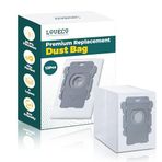 LOVECO 12 adet toz torbası, Roomba i7 i7+ i7 Plus S9 S9+ s9Plus i8+ i3+ i4+ i5+ i6+ Clean Base, i7 elektrikli süpürge torbası, Roomba i/s/j serisi için yedek parçalar