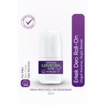 LOVECRA Doğal Erkek Deo Roll On 24 Saat Etkili Terleme Önleyici Ter Kokusuna Karşı Koruma Ferahlık 50 ml