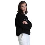 Loved Kadın Örme Sweatshirt M Siyah 8684195207356