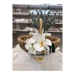 Lovein Atelier Orkideli İncili Hediyelik Sepet - Düğün, Nişan,Bohça,Nikah,Kına,Mevlüt, Sünnet Sepeti