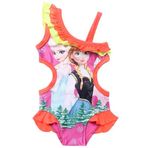 Lovelegis 1/2 Yaş, Beden 90, Mayo, Deniz, Tek Parça, Tek Omuz, Kızlar, Kız Çocukları, Elsa, Anna, Yüzme Havuzu, Plaj, Yaz, Hediye Fikri