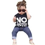 Lovelegis Bebek kıyafeti - Bitte kein Foto - Baby Outfit - T-Shirt - Kazak - Tişört - Kısa kollu - Eğlenceli - Pantolon - Tayt - Kot - Erken çocukluk - Noel ve doğum günü hediyesi fikri Siyah Größe 80 - 6-12 Monate