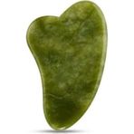 Lovely Bird Yeşim (Jade) Guasha Yüz Vucut Masaj Taşı, Yüzü Gerginleştirir,Kırışıklık Giderici
