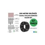 LoveMyGarden 100 Metre Deliksiz Damla Sulama Borusu ve Seti 16 mm Özellikleriyle Bahçeniz İçin İdeal