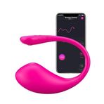 Lovense LUSH 3 App Controlled Vibratör Giyilebilir G-Spot ve Klitoral Telefon Uygulaması ile Kontrol Edilebilir Su Geçirmez