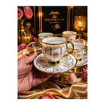 LOVER'S KİTCHEN aradığınız herşey Royal Rose Gold 6'lı Porselen Fincan Takımı