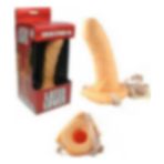 Loveshop Latex Lover 16 cm Belden Bağlamalı Içi Boş Strapon Dildo Penis