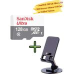Lovesta Home 360 Derece Döner Masaüstü Telefon Tablet Tutucu Ultra Sandsk Microsdxc 128GB GN6MN Hafıza Kartı - Çok Renkli