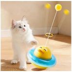 Lovesta Home Ufo Şekilli Ördek Kedi Oyuncağı - çok renkli