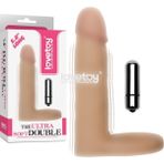 Lovetoy 10 Titreşimli Belden Bağlamalı Realistik Vibratör Anal Penis 14 cm