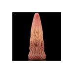 Lovetoy 25 Cm 10'' Dual Layered Platinum Silicone Tongue Dildo