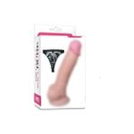 Lovetoy Adan Belden Bağlamalı Realistik Protez Penis Strapon 17Cm