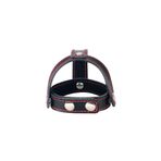 Lovetoy Bondage Tstyle Leather Cockring With Ball Divider