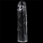 Lovetoy Flawless 2.5cm Uzatmalı Transparan Penis Kılıfı