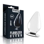 Lovetoy Flawless Clear Ultra Büyük Boy Silikon Anal Plug Butt Plug