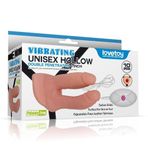 Lovetoy Kumandalı Çift Dildolu Tanga Kemerli İçi Boş Unisex Strapon