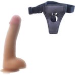 Lovetoy Real Extreme Serisi 22 Cm Belden Bağlamalı Realistik Penis