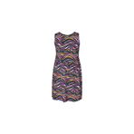 LOVETTI Colorful Waves Kız Çocuk Desenli Kolsuz Elbise