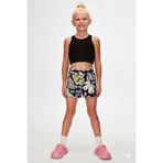 LOVETTI Cutouts Leaf Kız Çocuk Cepli Desenli Şort
