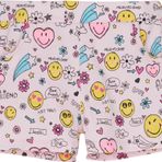Lovetti Friendly Smile Kız Çocuk Desenli Cepli Şort