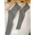 Lovetti Kız Çocuk 13-16 Yaş Şardonlu Tayt Gri