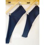 Lovetti Kız Çocuk 13-16 Yaş Şardonlu Tayt Lacivert - 13 Yaş