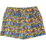 Lovetti Kız Çocuk Abstract Speckled Desen Cepli Şort - Desenli - 11 Yaş