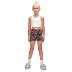 Lovetti Kız Çocuk Brave & Happy Desen Cepli Şort - Desenli - 1 Yaş