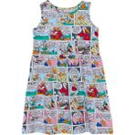 Lovetti Kız Çocuk Cartoon Network Desen Kolsuz Elbise - 5 Yaş - Desenli