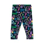 Lovetti Kız Çocuk Cutouts Animal Desen Kapri 8815 Çok Renkli