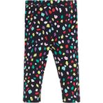 Lovetti Kız Çocuk Cutouts Shape Desen Kapri - Desenli - 10 Yaş