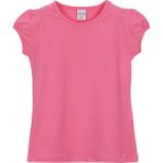 Lovetti Kız Çocuk Kısa Kollu Basıc Tişört - 1 Yaş - Şeker Pembe