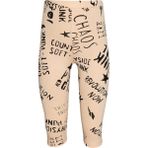 Lovetti Kız Çocuk Punk Gırl Desen Kapri - Desenli - 7 Yaş