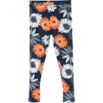 Lovetti Kız Çocuk Stylized Sunflower Desenli Ince Mevsimlik Tayt - 2 Yaş