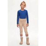 Lovetti Kız Çocuk Summer Dream Desen Kapri - Çok Renkli - 11 Yaş