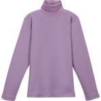 Lovetti Kız Çocuk Tam Balıkçı Uzun Kol Tişört - 9 Yaş - Lila