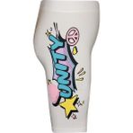 Lovetti Kız Çocuk Unıty Baskılı Bisiklet Şort - Ekru - 7 Yaş