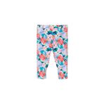 Lovetti Kız Çocuk Watercolor Meadow Desen Kapri - Desenli - 11 Yaş