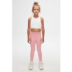 LOVETTI Pembe Basic Kız Çocuk Kışlık Tayt