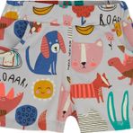 Lovetti Roaring Animals Kız Çocuk Desenli Cepli Şort